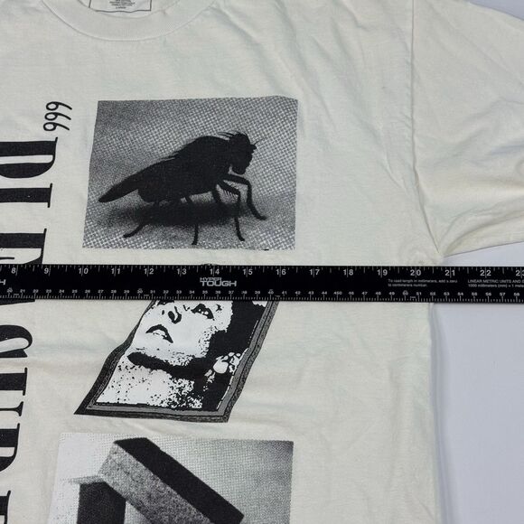 Pleasures Life Or Death Horror Grunge Streetwear Skate T-Shirt White Mens Size L - Picture 6 of 7